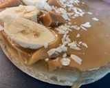 Banános sós karamellás sajttorta🍌🥮 recept fázis 6 fotója