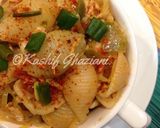 A picture of step 2 of ChickenPasta #CookpadRamadan.