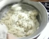 A picture of step 7 of Coconut burfi.