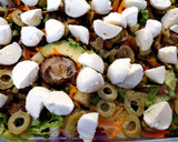 Foto del paso 4 de la receta: Ensalada fresca con boconccini