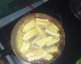 A picture of step 3 of Plantain chips by Ogechukwu Mbanugo.