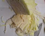 Coleslaw saláta (Amerikai káposzta saláta) recept fázis 2 fotója