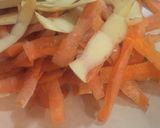 A picture of step 2 of Russian Salad.