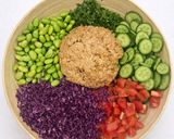 صورة لخطوة 2 من وصفة سلطة 🥗 ترياكي الدجاج بالأرز المقرمش📎