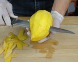 A picture of step 6 of Mango Sticky Rice Donuts.