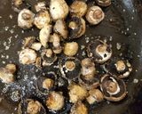 A picture of step 3 of My Buttered Garlic + Lemon Haddock Fillets with Mushroom.