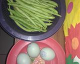 Foto langkah ke 1 dari resep 27. BUNCIS SAUS TELUR ASIN noribet #BikinRamadanBerkesan.