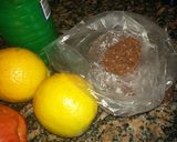 Foto del paso 1 de la receta: Postre de manzana naranja y cascarilla muy fácil y a descansar