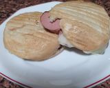 Foto del paso 3 de la receta: Montadito de panceta y salchichas