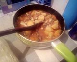 A picture of step 5 of Githeri#themechallenge.
