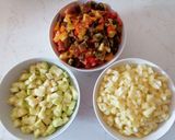 Cukkinis lecsó recept fázis 1 fotója