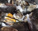 Foto del paso 1 de la receta: Mejillones a la marinera
