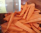 Une image de l'étape 3 de Frites de patates douce au four.