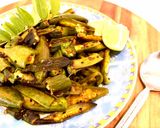 व्रत वाली भिन्डी परवल की सब्जी (vrat wali bhindi parwal ki sabzi recipe in Hindi) रेसिपी चरण 5 फोटो
