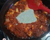 A picture of step 6 of Kadai Paneer Masala.
