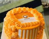 A picture of step 10 of Orange cupcakes.