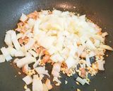 A picture of step 4 of Egg Fried Rice.