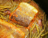 Foto del paso 8 de la receta: Bacalao a la cúrcuma con judías tiernas