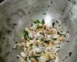 A picture of step 4 of Methi Leaves Kadhi.