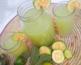 A picture of step 2 of Guava lemonade.