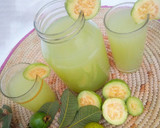 A picture of step 2 of Guava lemonade.