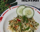 Foto langkah ke 5 dari resep Nasi kerabu bunga telang low budget.