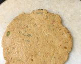 A picture of step 3 of Aloo Puri with nimboo achar.