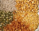 A picture of step 1 of Double tadka Panchmel Dal.