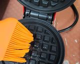 A picture of step 4 of Veg.Moong Dal Waffles.