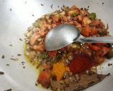 A picture of step 6 of Masoor dal.