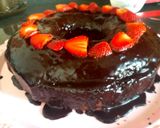 صورة لخطوة 5 من وصفة كيكة الشوكولا بصوص الشوكولا 🎂🍫