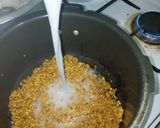 A picture of step 2 of Parippu payasam(Dal kheer).