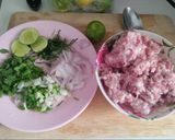 รูปขั้นตอนการทำที่ 1 ของ ลาบหมู หมู