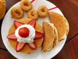 Pancake recipe bước làm 3 hình