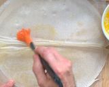 A picture of step 1 of Phyllo Rolls with Feta.