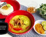 Foto langkah ke 10 dari resep Soto Betawi Daging dan Jeroan Sapi dengan Susu.