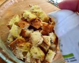 Foto del paso 1 de la receta: Crutones de ajo y queso parmesano en airfryer