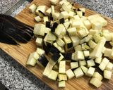 Foto del paso 1 de la receta: Tarta de zapallitos y berenjenas