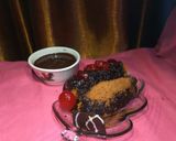 Foto langkah ke 6 dari resep Banana choco crispy/pisang coklat.
