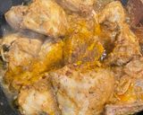 A picture of step 4 of Hari Chutney Biryani.