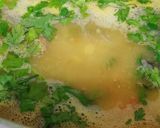A picture of step 10 of Achaari daal.