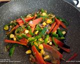 A picture of step 2 of Saute vegetables.