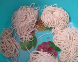 Foto langkah ke 7 dari resep Mie Homemade tanpa Telur.
