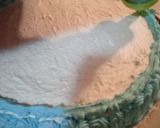 Pas rețetă Tort cu blat de cacao și cremă de vanilie 9 fotografie