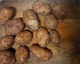 A picture of step 1 of Oven Roasted Rosemary Potatoes.