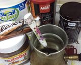 صورة لخطوة 1 من وصفة القهوة التركية بالشوكلاته ☕️🍫