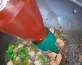 A picture of step 5 of Masala spaghetti.