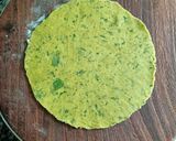 A picture of step 3 of Methi Thepla.