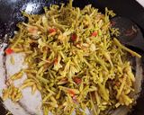 Foto langkah ke 4 dari resep Tumis Bunga Pepaya Ebi.