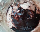 Foto langkah ke 4 dari resep Brownis Bakar Keju.